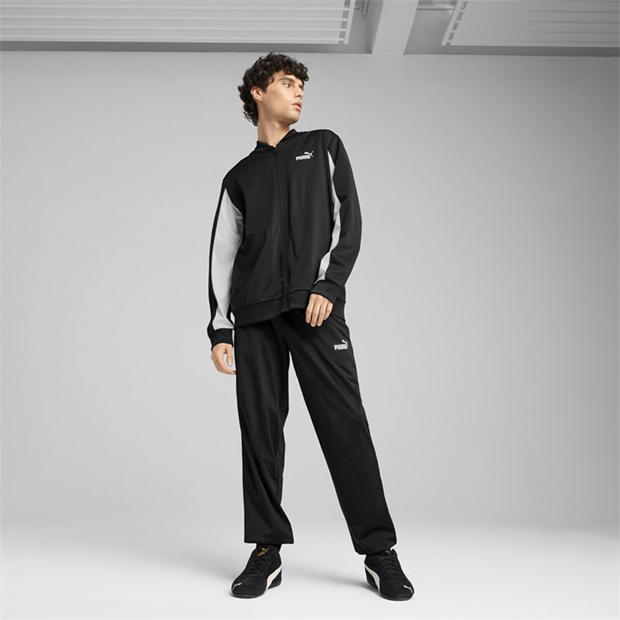 Black - Puma - Puma Poly Baseball Suit Tracksuit Mens