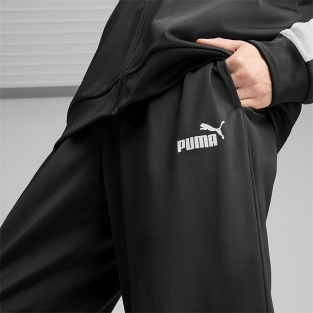 Black - Puma - Puma Poly Baseball Suit Tracksuit Mens