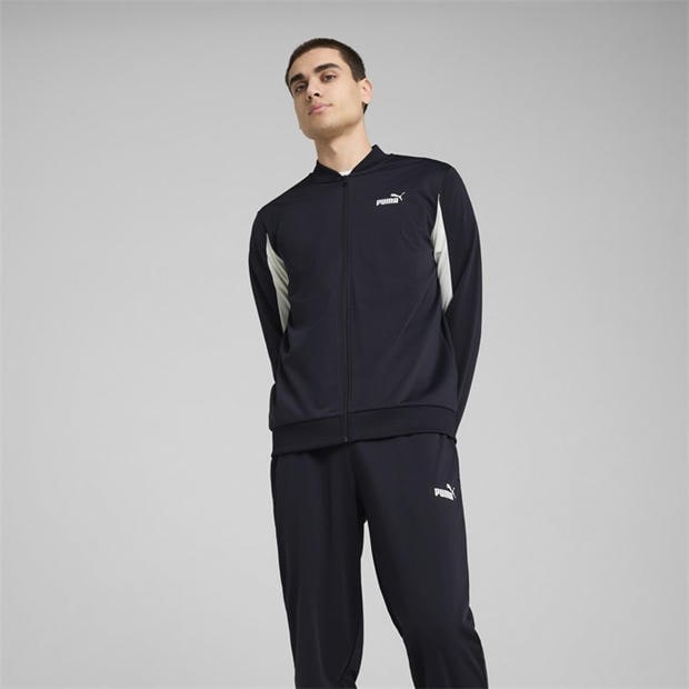New Navy - Puma - Puma Poly Baseball Suit Tracksuit Mens