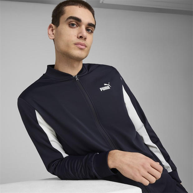 New Navy - Puma - Puma Poly Baseball Suit Tracksuit Mens