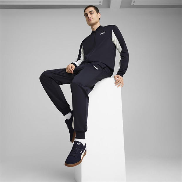 New Navy - Puma - Puma Poly Baseball Suit Tracksuit Mens