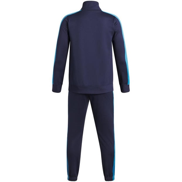 Navy/Ether Blue - Under Armour - Under Armour UA Rival Knit Tracksuit Boys
