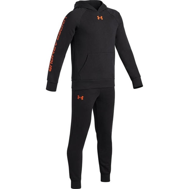 Black - Under Armour - Ua Rival Fleece Suit Tracksuit Boys