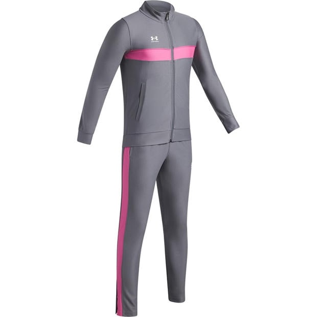 Titan Gray - Under Armour - Kids' Tracksuit
