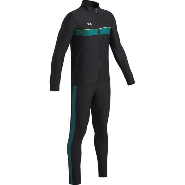 Black/White - Under Armour - Kids' Tracksuit