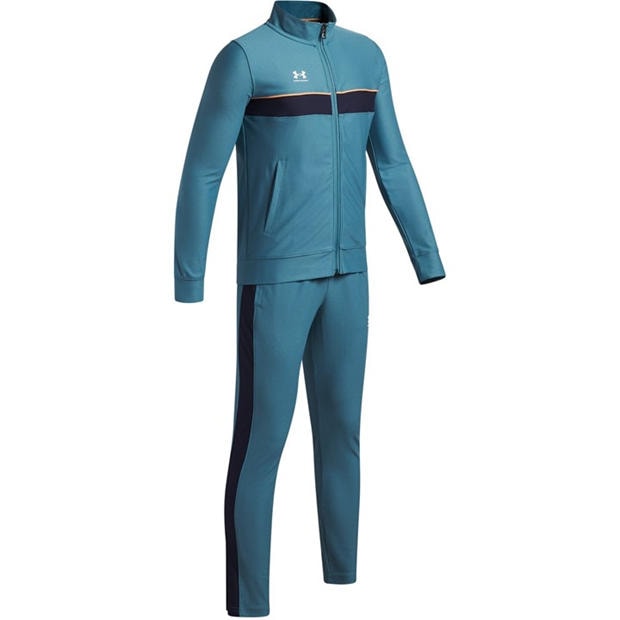 Blue/White - Under Armour - Kids' Tracksuit