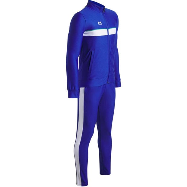Royal / White - Under Armour - Kids' Tracksuit