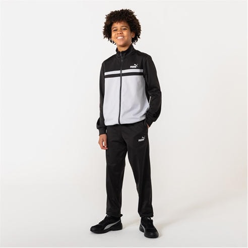 Puma - Colour Block Poly Tracksuit Junior