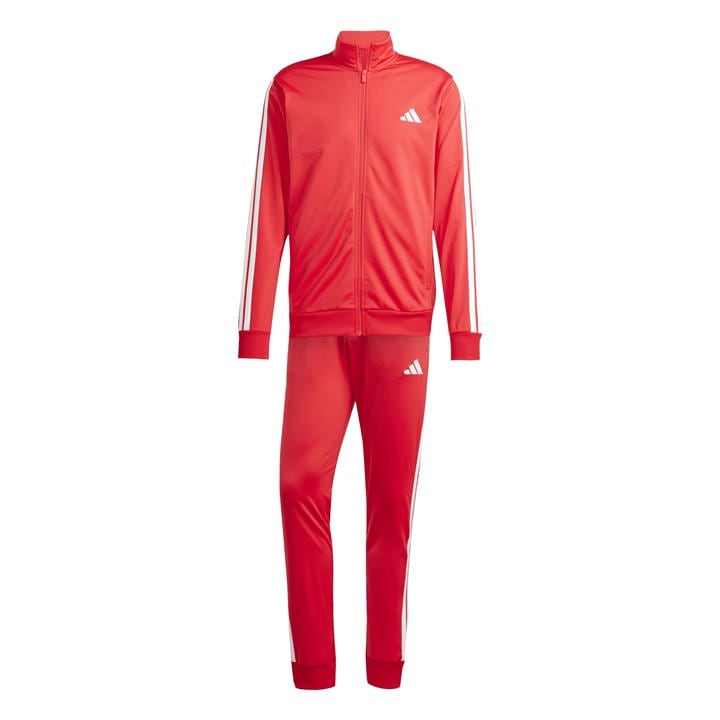 Adidas Men's Red Full Tracksuit in Size L, Sports Direct