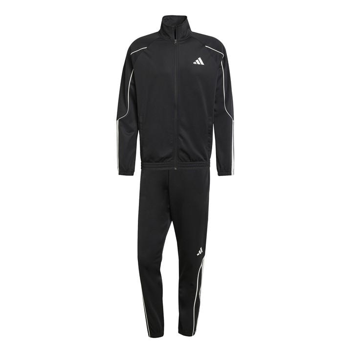 Adidas Men' Black Woven Tracksuit in Size S, Sports Direct