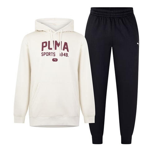 Puma - Men's Graphic Hooded Fleece Tracksuit