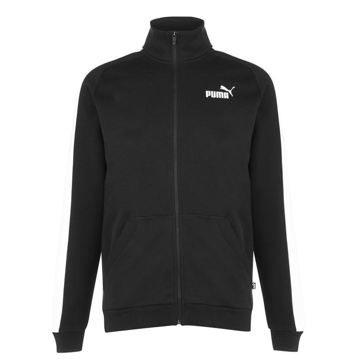 Puma Men's Black Clean Fleece Tracksuit in Size XS, Sports Direct
