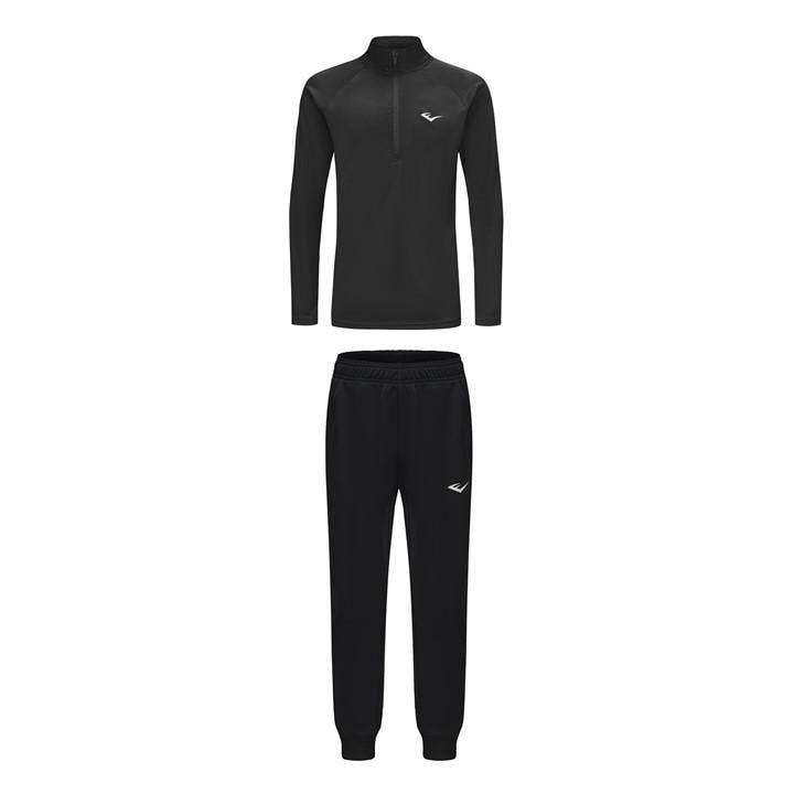 Everlast Boys Grey 1/4 Z Tsuit in Size 9 - 10 Years, Sports Direct