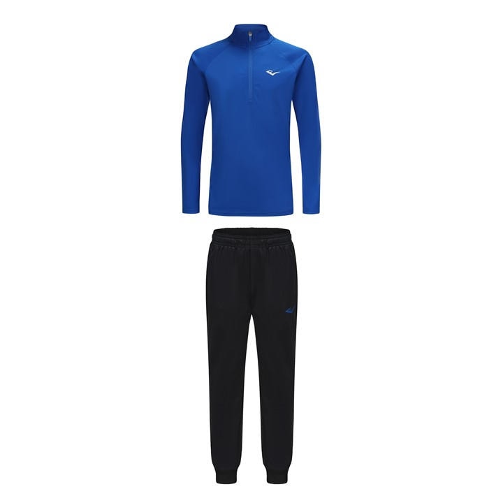 Everlast Boys Blue 1/4 Z Tsuit in Size 11 - 12 Years, Sports Direct