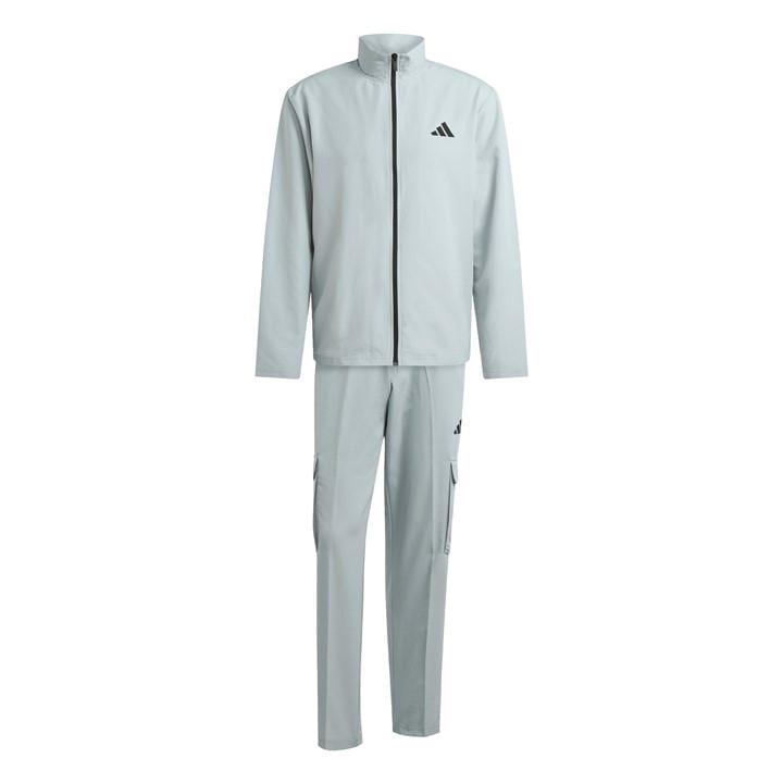 Adidas Men's Green Performance Tracksuit in Size L, Sports Direct