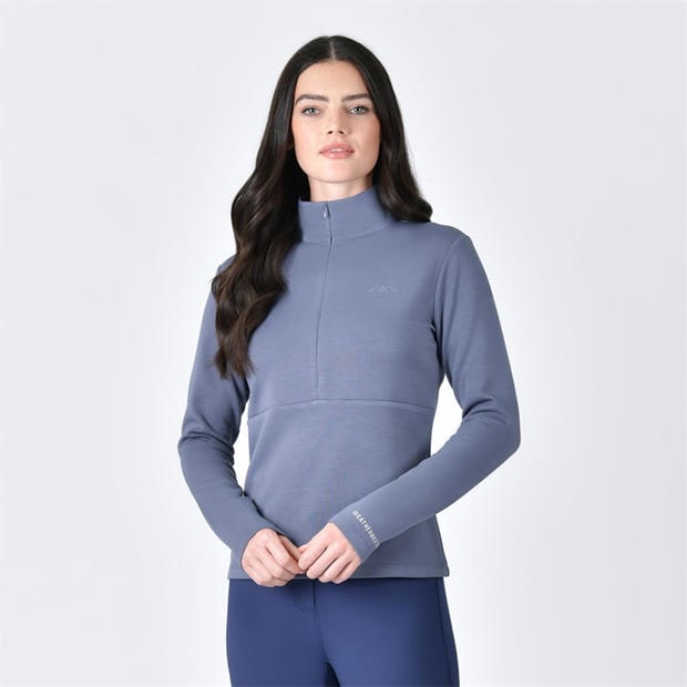 Slate Blue - Weatherbeeta - Weatherbeeta Copper 1/2 Zip Long Sleeve Mid Layer