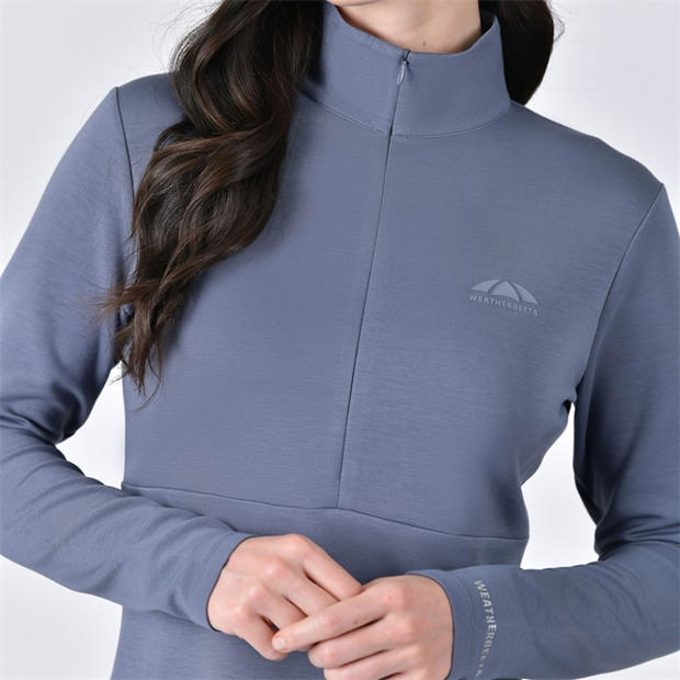 Slate Blue - Weatherbeeta - Weatherbeeta Copper 1/2 Zip Long Sleeve Mid Layer