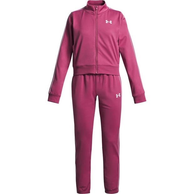 Red - Under Armour - Kids' Icon Knitted Cropped Full Tracksuit
