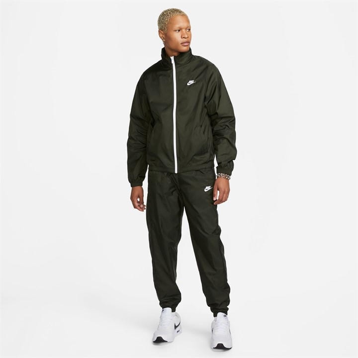 Nike Men's Green Sportswear Club Lined Woven Track Suit in Size M, Sports Direct