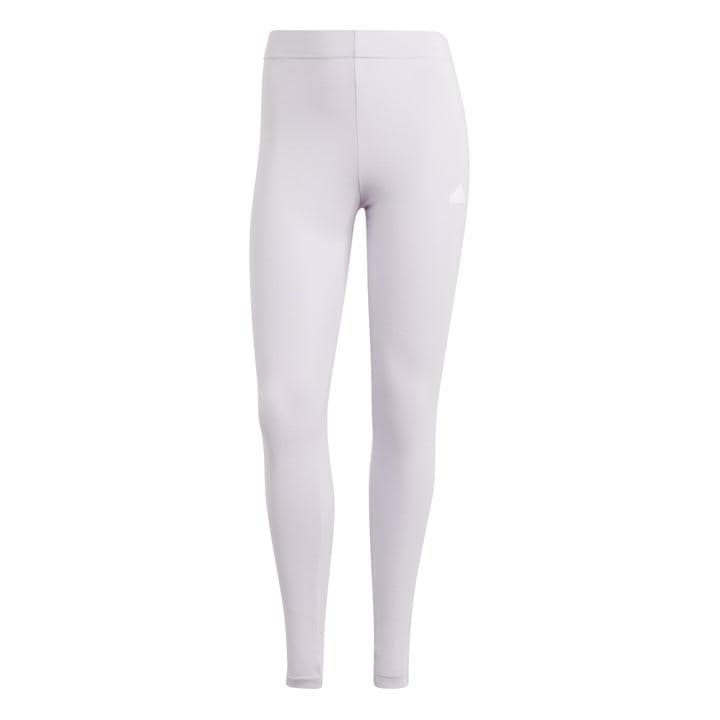 Adidas Women's Purple Future Icons 3-Stripes Leggings in Size L, Sports Direct