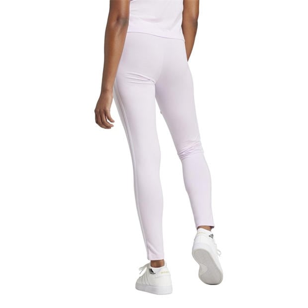 Ice Lavender - adidas - Future Icons 3-Stripes Leggings Womens