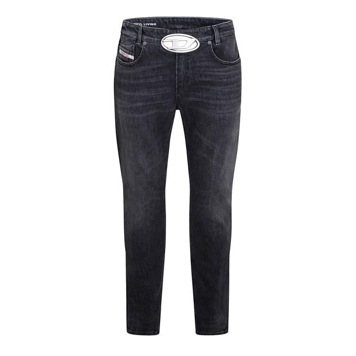 Diesel Men's Black Straight Leg Jeans in Size 29 R, Sports Direct