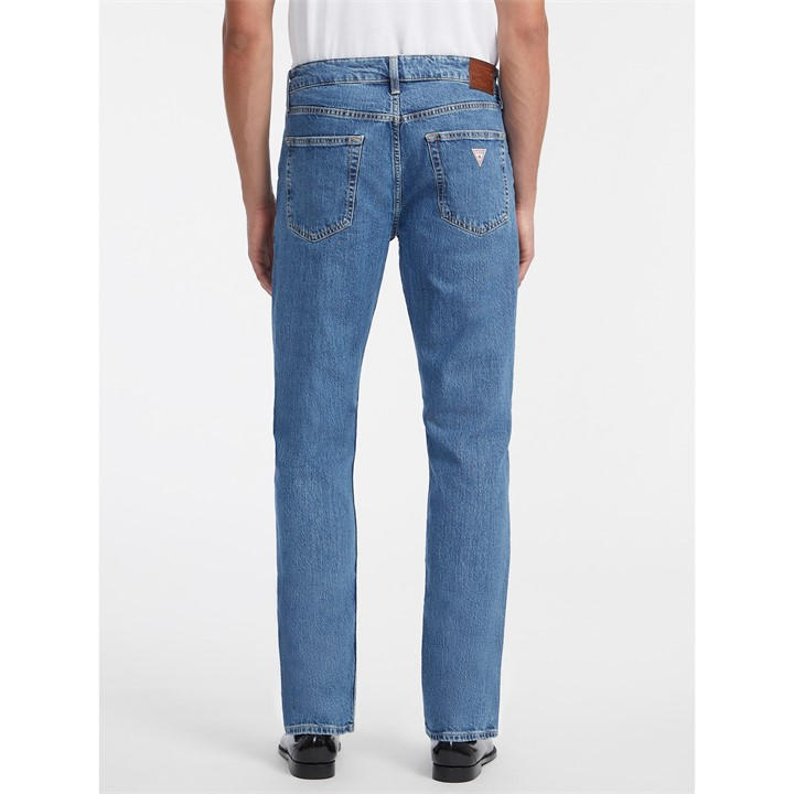 Guess Men's Blue G16 Straight Leg Jeans in Size 32 R, Sports Direct