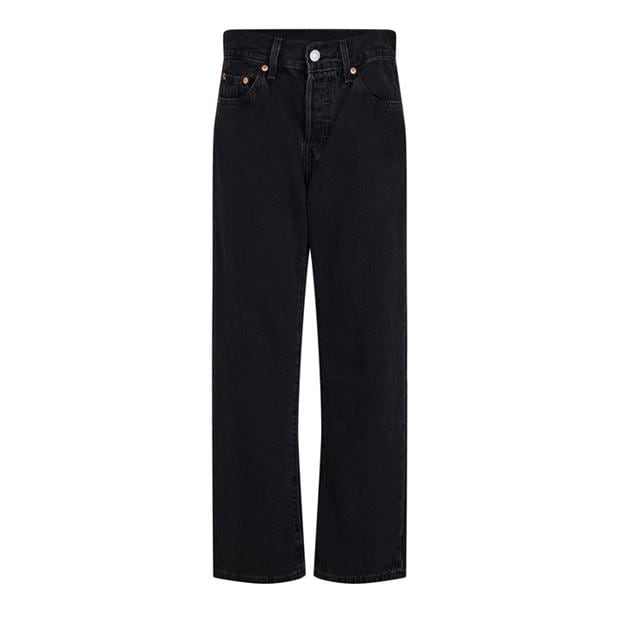 Lunar Black - Levis - 501 Cropped Jeans