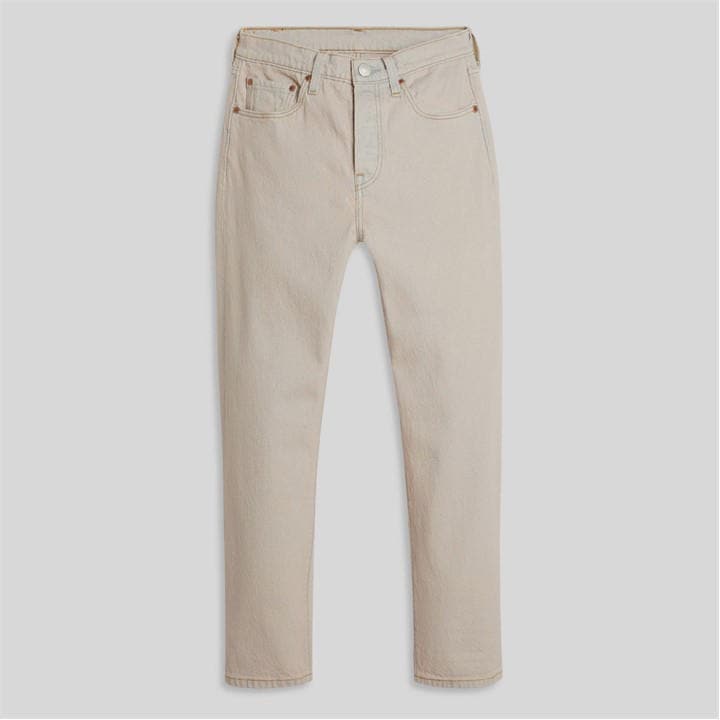 Levis Women's Pink 501 Cropped Jeans in Size 26 L28, Sports Direct
