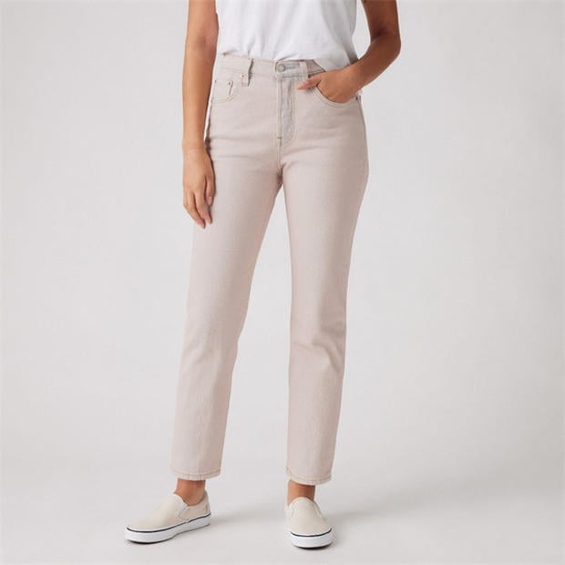 Candy Floss - Levis - 501 Cropped Jeans