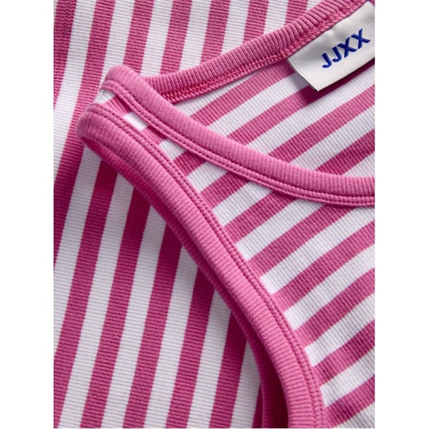 Wht/Fuji Flower - JJXX - JJXX Fallon Stripe R Ld63