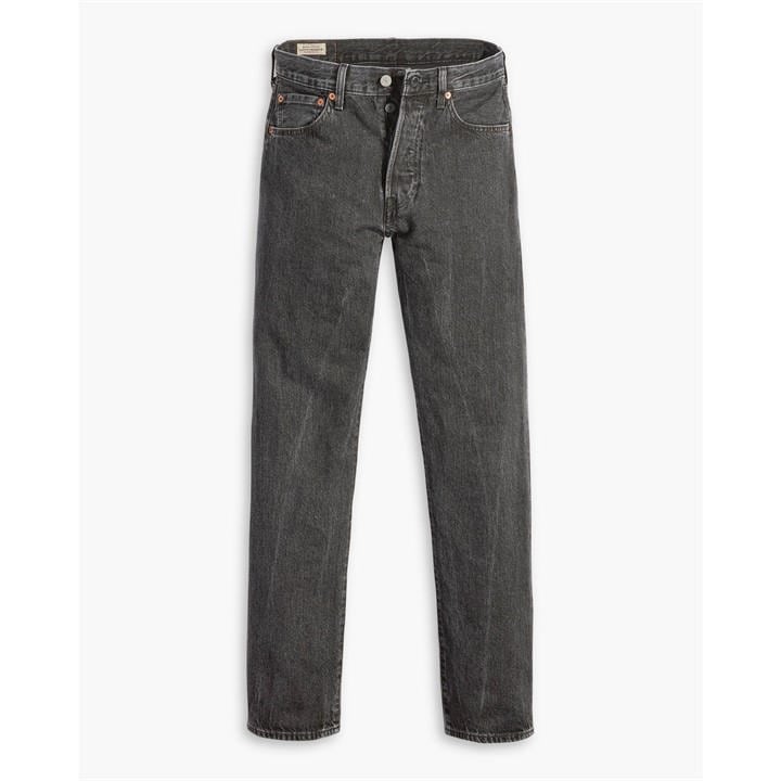 Levis Men's Black 501® Original Straight Jeans in Size 30 R, Sports Direct