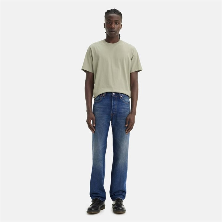 Levis Men's Blue 501® Original Straight Jeans in Size 30 R, Sports Direct