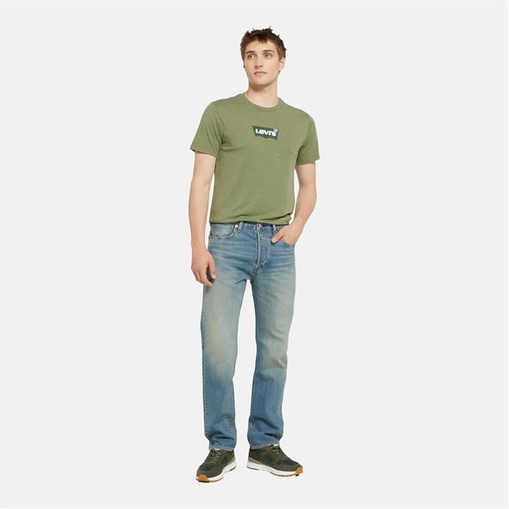 Levis Men's Blue 501® Original Straight Jeans in Size 36 R, Sports Direct