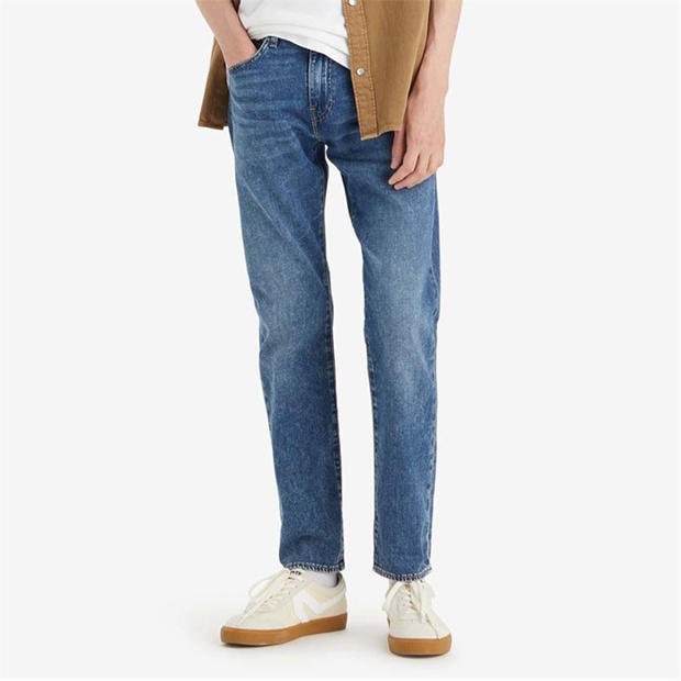 Blue - Levis - Levis 502 Taper Free To Be Cool Straight Leg Jeans Mens