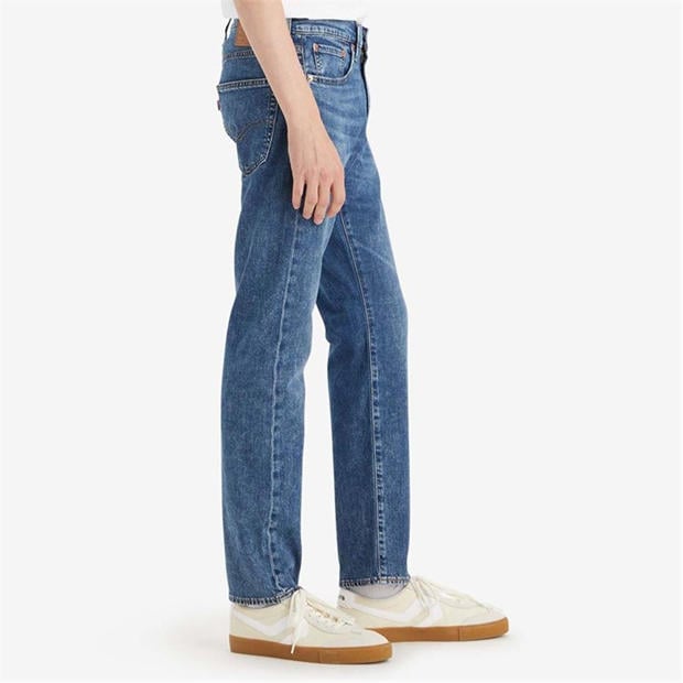 Blue - Levis - Levis 502 Taper Free To Be Cool Straight Leg Jeans Mens