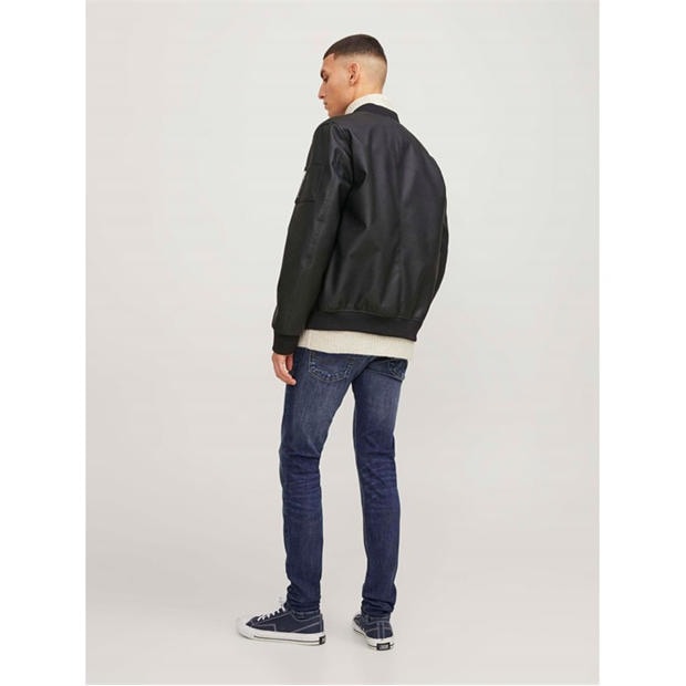 Blue Denim - Jack and Jones - Men's Liam Original Skinny Jeans
