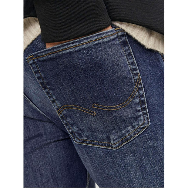 Blue Denim - Jack and Jones - Men's Liam Original Skinny Jeans