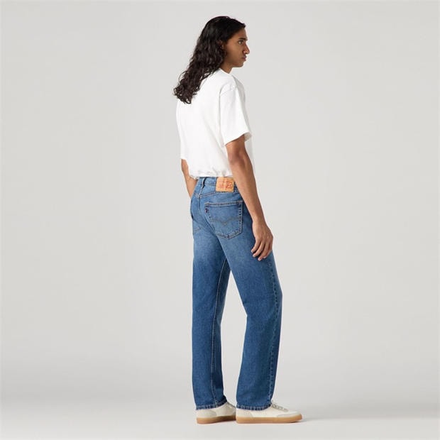 Blue - Levis - Men's 505 Blue Hour Regular Straight Leg Jeans