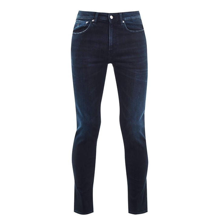 Calvin Klein Jeans Men's Blue Calvin 016 Skinny Jeans in Size 30 S, Sports Direct
