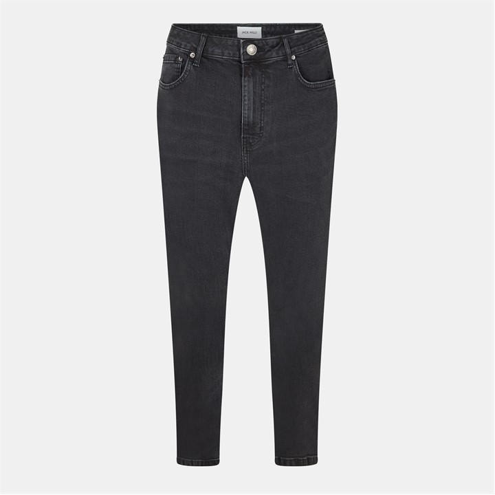 Jack Wills Men's Black Jack Skinny Jeans in Size 28 S, Sports Direct