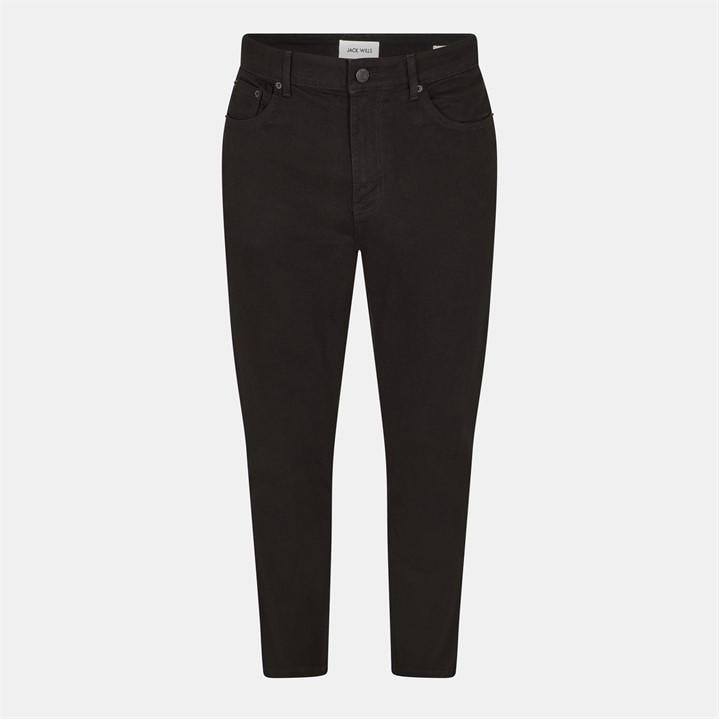 Jack Wills Men's Black Jack Slim Jeans in Size 28 L, Sports Direct