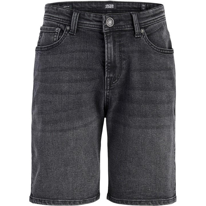 Jack And Jones Boys Black Kids' Denim Shorts in Size 13 - 14 Years, Sports Direct