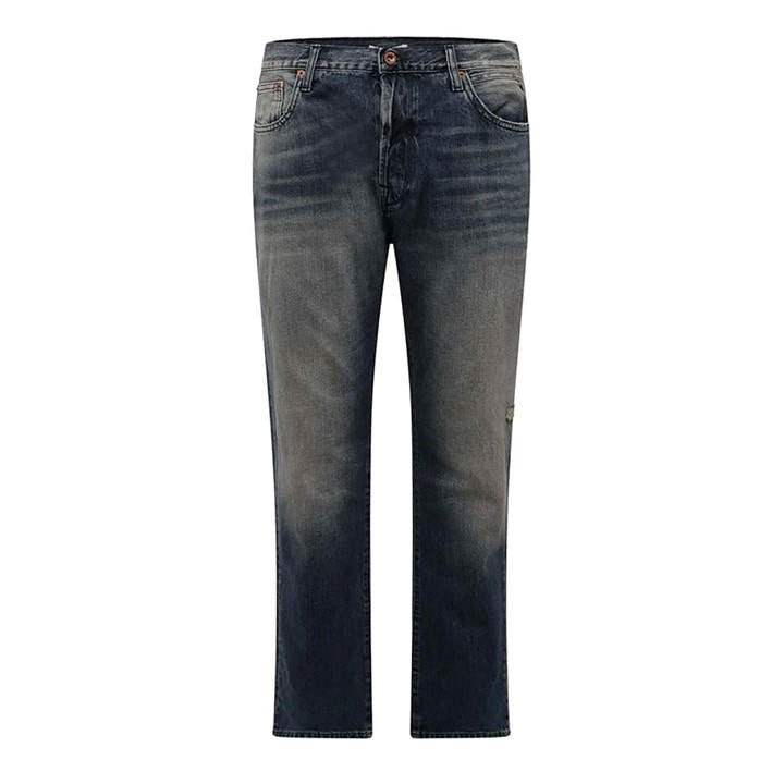 Replay Men's Blue Sartoriale Relaxed Fit Straight Leg Jeans in Size L, Sports Direct
