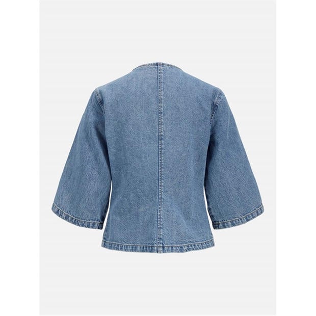 Blue Denim - JJXX - Women's Long-Sleeve Denim Shirt