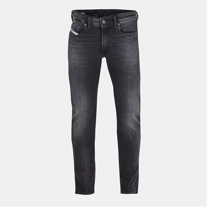 Diesel Men's Black Sleenker Skinny Jeans in Size 27 R, Sports Direct