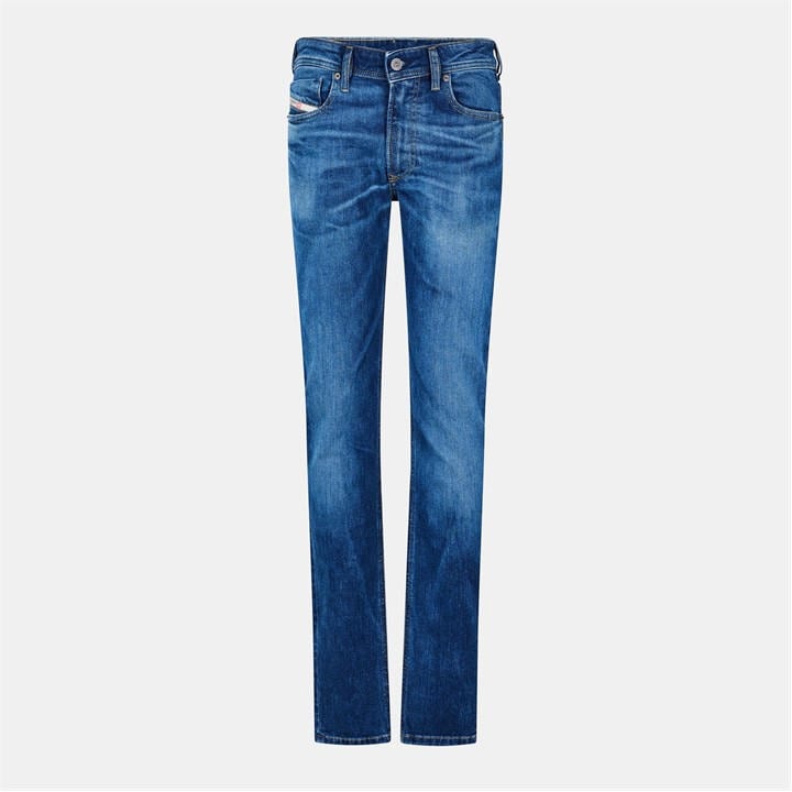 Diesel Men's Blue Sleenker Skinny Jeans in Size 29 R, Sports Direct
