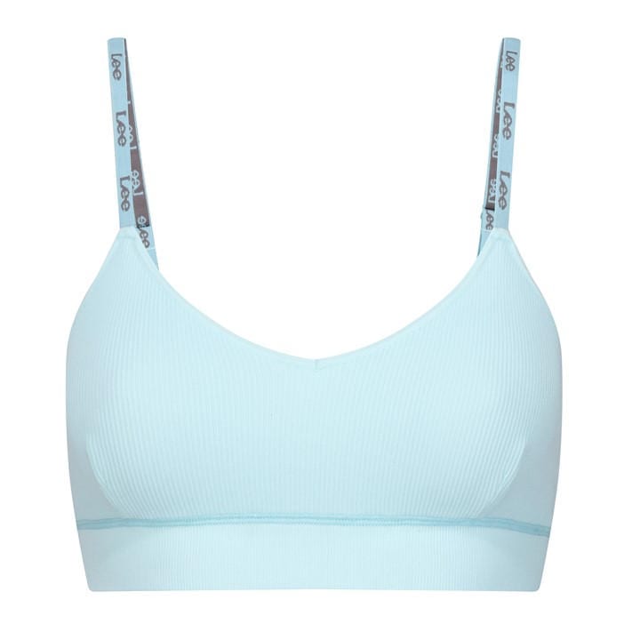 Lee Women's Blue Bra Top Alvina in Size 14, Sports Direct