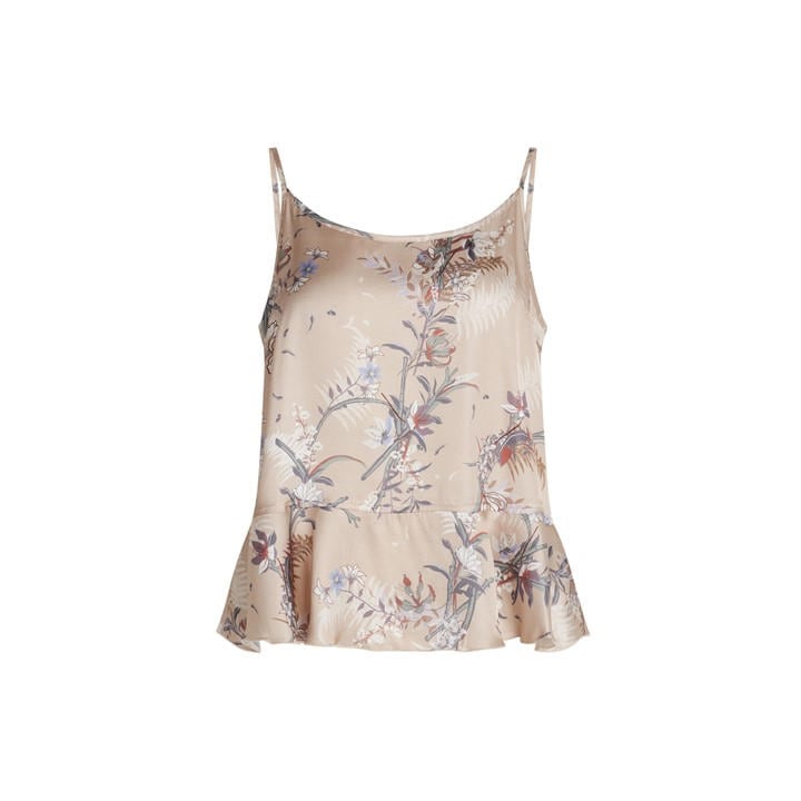 Ccdk Women's Beige Woven Cami Vest in Size 16, Sports Direct