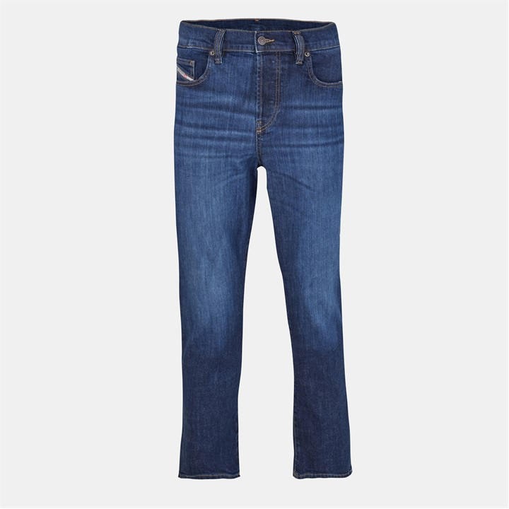 Diesel Men's Blue Straight Leg Jeans in Size 29 R, Sports Direct
